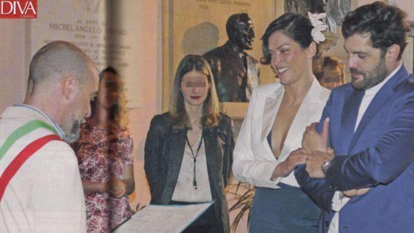 Fernanda Lessa a 40 anni sposa il suo Luca