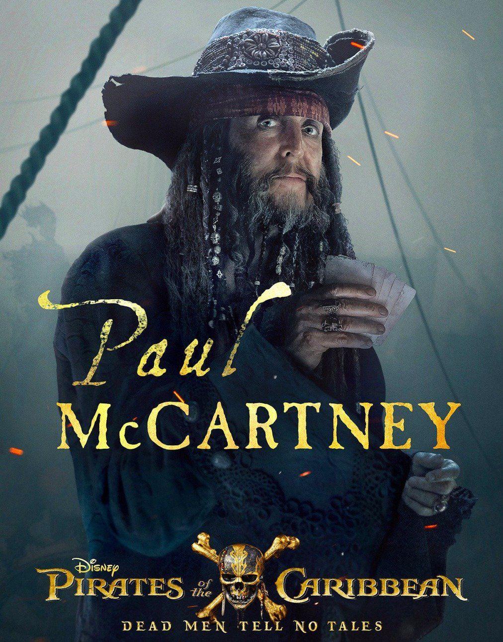 "Pirati dei Caraibi-La vendetta di Salazar", ecco il look di Paul McCartney