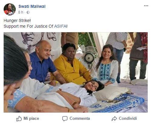 India, la battaglia di Swati: sciopero della fame contro gli stupri