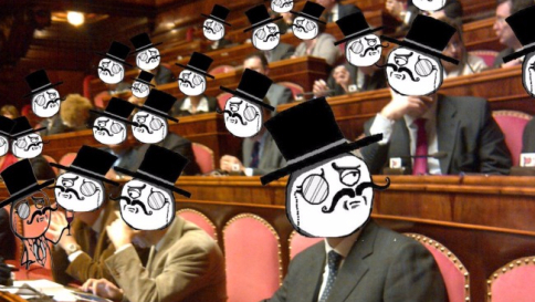 #SenatoDown, cyberattacco Anonymous per il Ddl Cirinnà: "Basta giochi infantili"