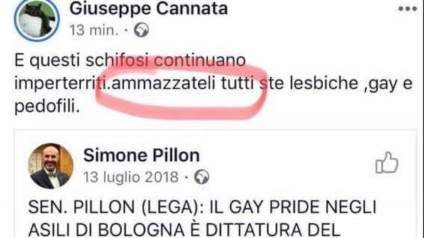 Gay, "ammazzateli tutti": la procura di Vercelli indaga Cannata