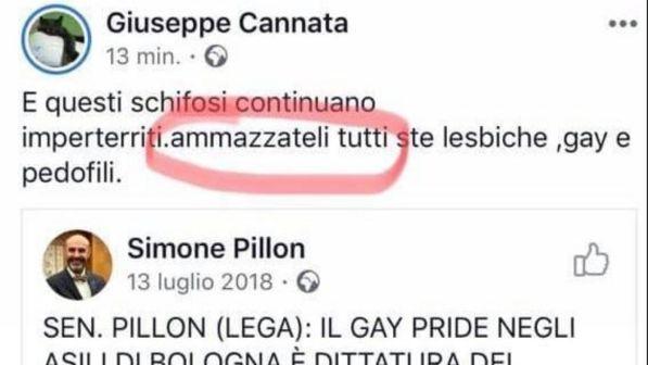 Vercelli, frase shock di un consigliere comunale FdI: "Ammazzate tutti i gay" | Dopo le polemiche però chiede scusa