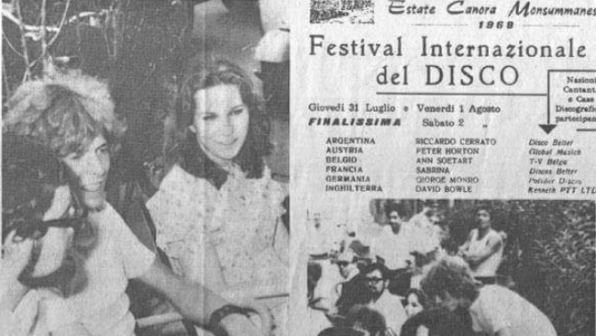 David Bowie, a 22 anni "solo" secondo al Festival di Monsummano Terme
