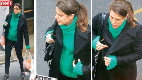 Charlotte Casiraghi, ecco il pancione al quarto mese