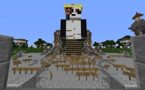 Minecraft: giocatore muore di cancro, gli amici erigono una statua in suo onore