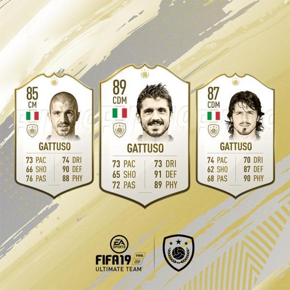 Gattuso sarà un'icona in FIFA 19 Ultimate Team