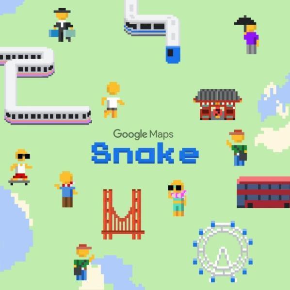 Snake, il mitico videogioco vive ancora grazie a Google Maps