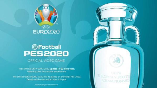 eFootball PES sarà il videogioco ufficiale di Euro 2020