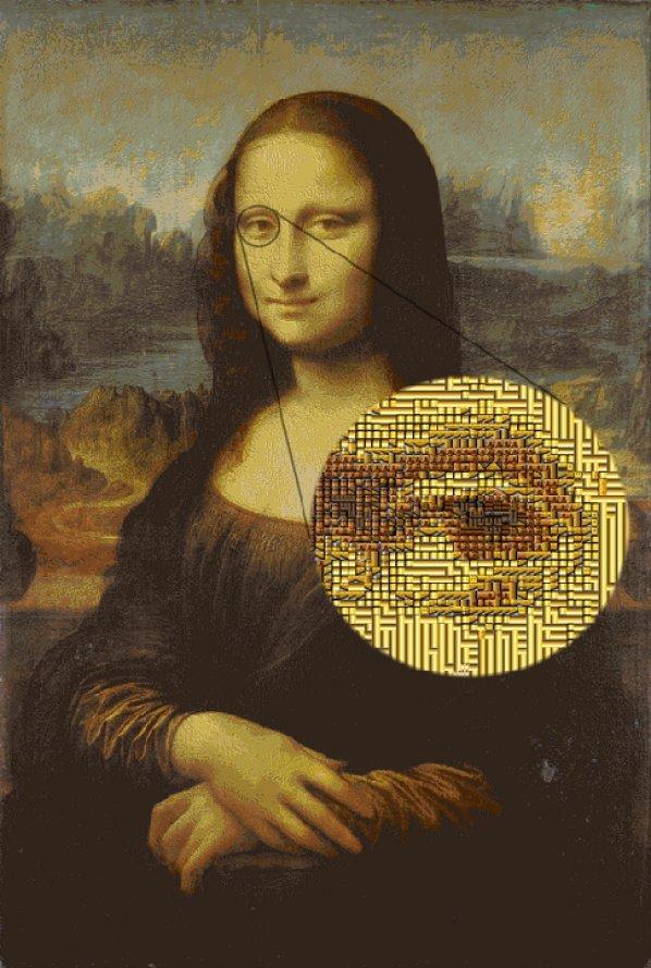 Videogiochi: la Gioconda di Leonardo ricreata grazie a Super Mario Maker 2