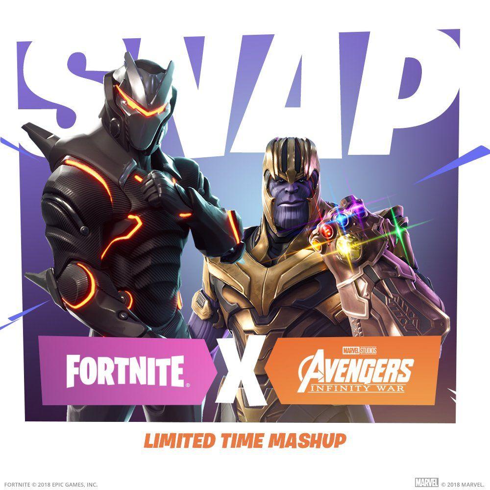 Thanos di Avengers: Infinity War sbarca in Fortnite