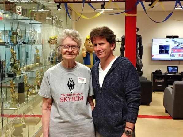 La nonna che giocava ai videogames entra nel cast di The Elder Scrolls VI