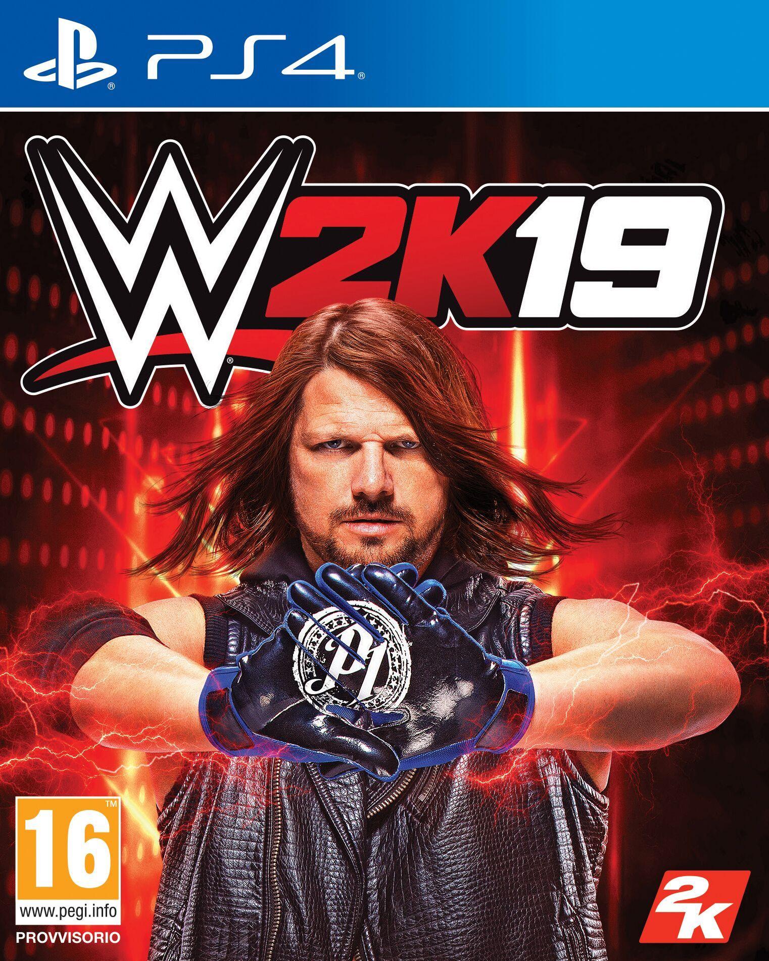WWE 2K19 a ottobre con AJ Styles in copertina