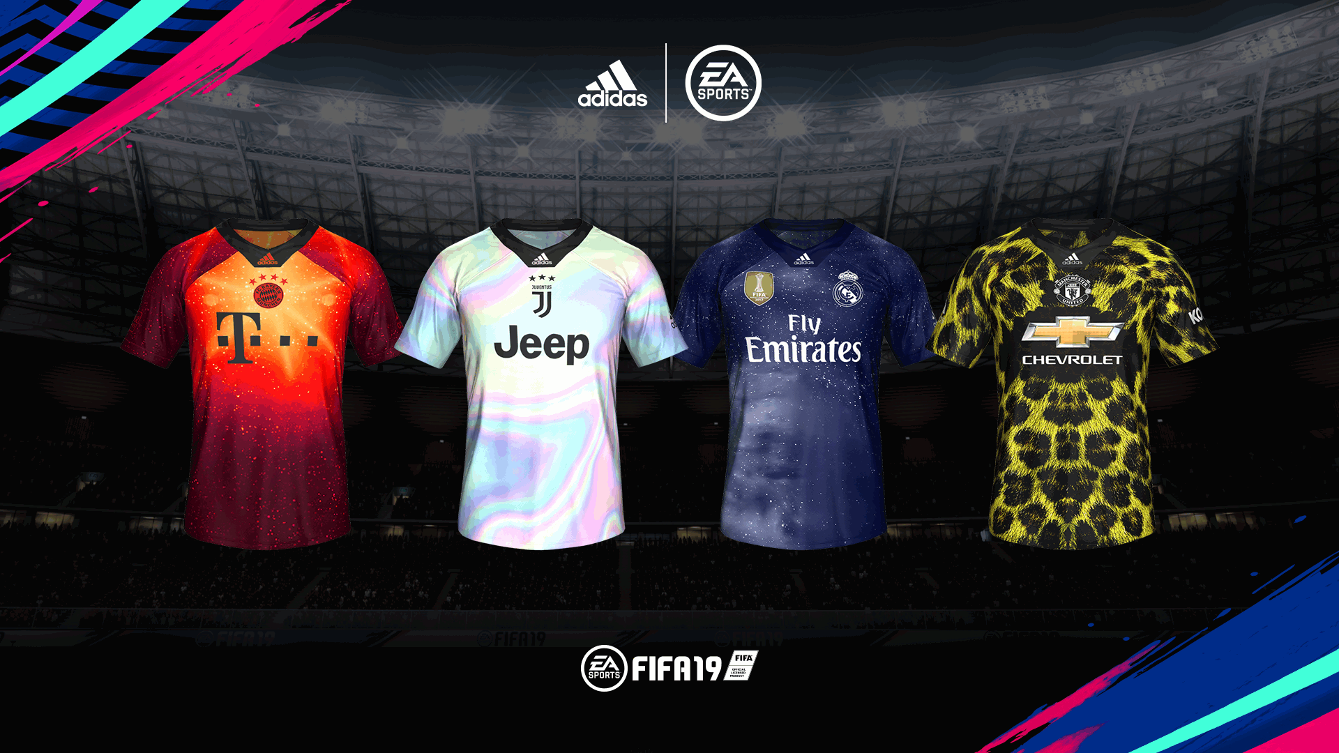 EA Sports presenta le nuove divise Adidas esclusive per FIFA 19