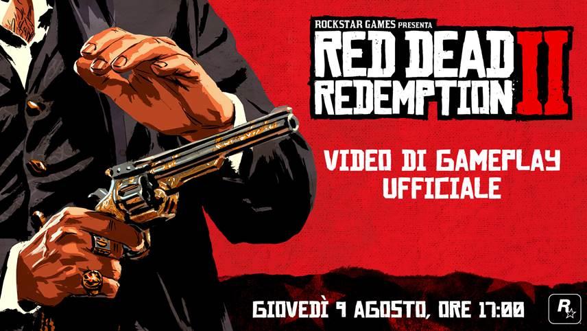 Il primo trailer gameplay di Red Dead Redemption 2 arriva domani