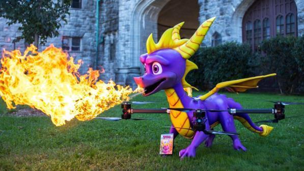 L’ultima follia, il drone di Spyro