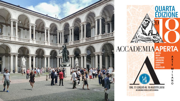 Tutto il meglio di Brera all'Accademia Aperta 2018