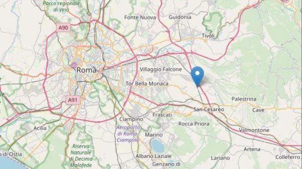 Terremoto, scossa di magnitudo 3.6 in provincia di Roma