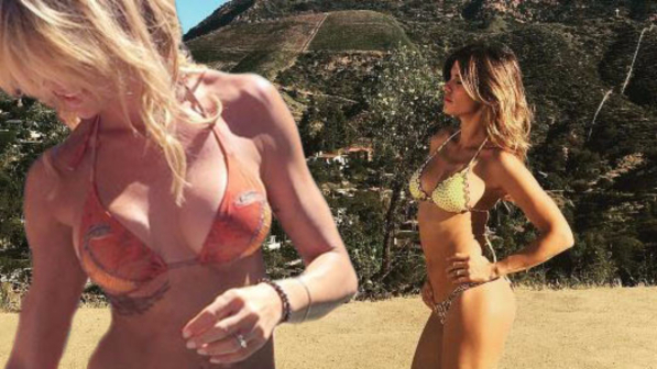 Maddalena Corvaglia e Elisabetta Canalis, ex veline in California: chi è la più sexy?
