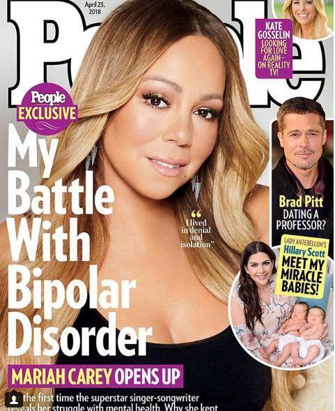 Mariah Carey: "Soffro di un disturbo bipolare dal 2001"