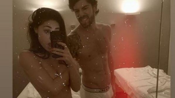 Cecilia Rodriguez e Ignazio Moser, massaggini di coppia