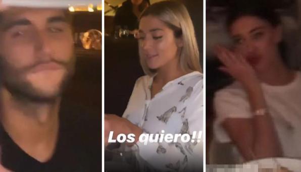 Jeremias e Soleil a cena fuori con Belen