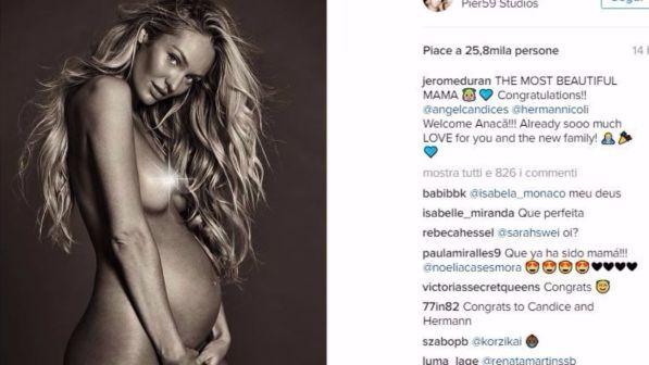 Candice Swanepoel è diventata mamma di un maschietto