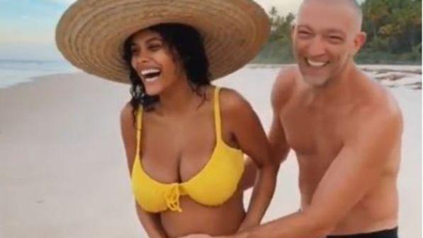 Vincent Cassel e Tina Kunakey sono diventati genitori di Amazonie