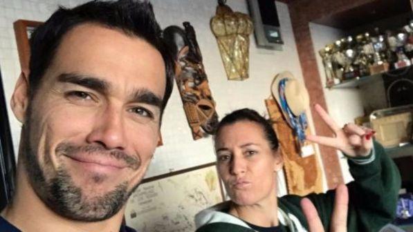 Flavia Pennetta e Fabio Fognini in dolce attesa