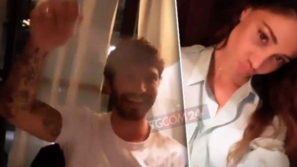 Belen a De Martino al ristorante: “Te amo”