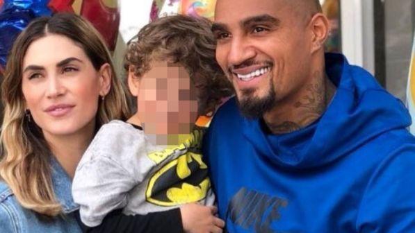 Melissa Satta e Boateng, guarda la festa per Maddox