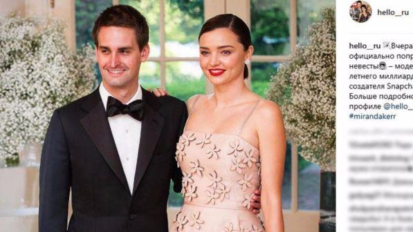 Miranda Kerr si è sposata in gran segreto