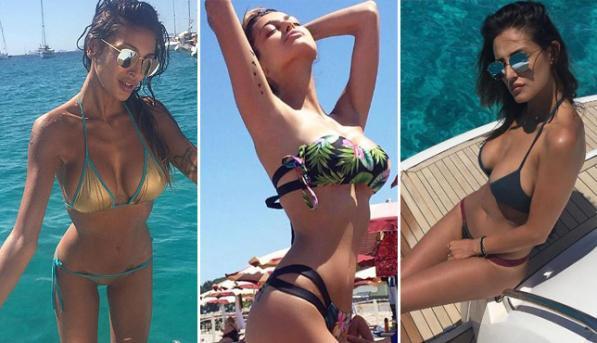 Buccino, le Kardashian italiane sexy a Formentera