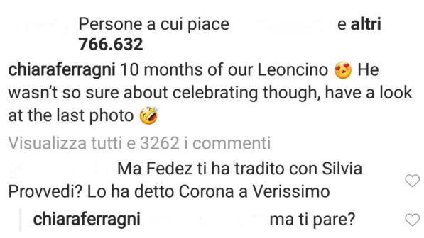 Fedez ha tradito la Ferragni con Silvia Provvedi? L'influencer: "Ma ti pare?"