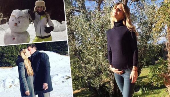 Nicoletta Romanoff, quarto figlio in arrivo