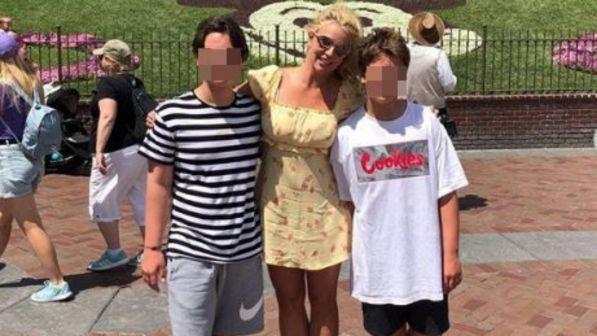 A Britney Spears è stata ridotta la custodia congiunta dei figli