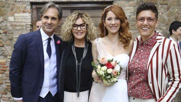 Nozze da vip per Milena Miconi a Roma