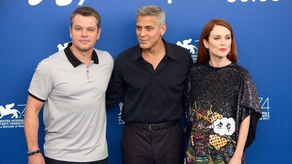 Venezia 74, George Clooney star al Lido con "Suburbicon": "Un film arrabbiato"