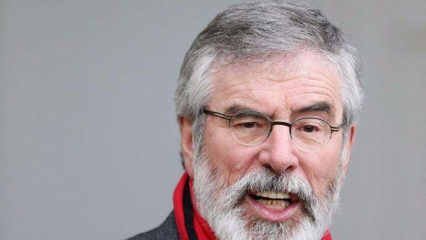 Sinn Fein, Gerry Adams: con Brexit salterà accordo pace in Ulster
