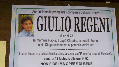 "Giulio Regeni venduto ai servizi segreti" da leader sindacato ambulanti