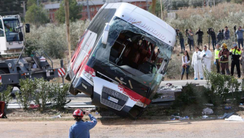 Bus Catalogna, si aggrava autista