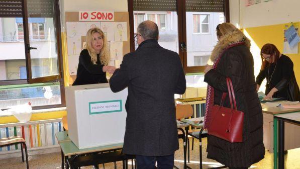 Abruzzo, affluenza in calo: ai seggi il 53,12% degli aventi diritto