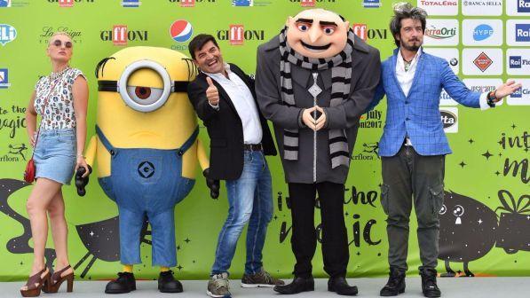Giffoni: Ruffini, Arisa e Giusti per "Cattivissimo me 3" e oggi arriva Amy Adams