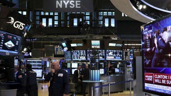 Wall Street chiude in rosso: l'indice Dow Jones perde lo 0,54%