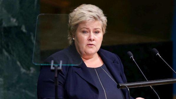 Voto Norvegia, premier uscente Solberg dichiara vittoria