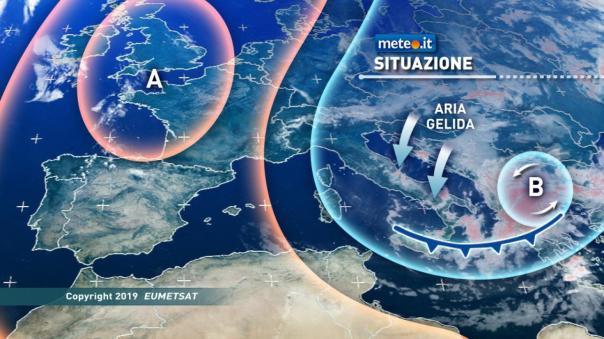 Aria artica sull'Italia