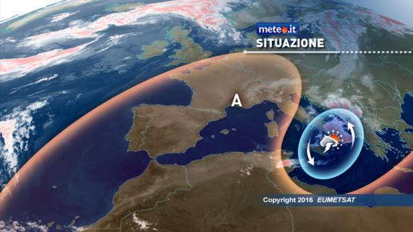 Meteo, rovesci e temporali al Sud