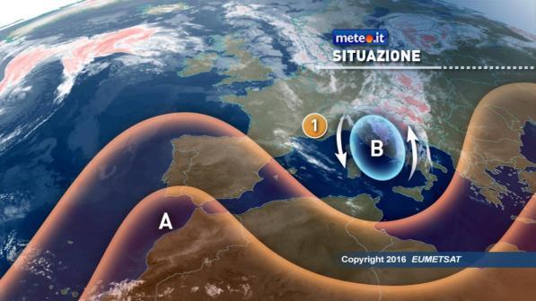 Meteo, weekend instabile al Centrosud