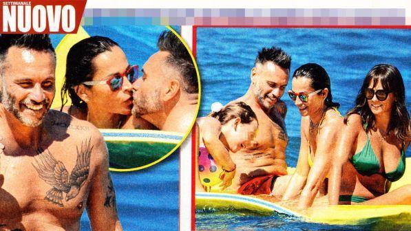 Nek, quanto è rock in vacanza con Patrizia!