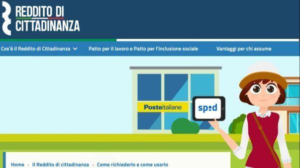 Il reddito di cittadinanza a 1 milione e 308mila famiglie, quasi due terzi abitano al Sud