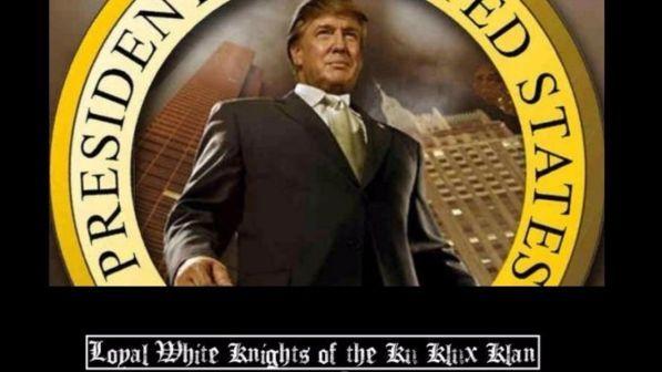 Il Ku Klux Klan lancia una marcia in onore di Trump